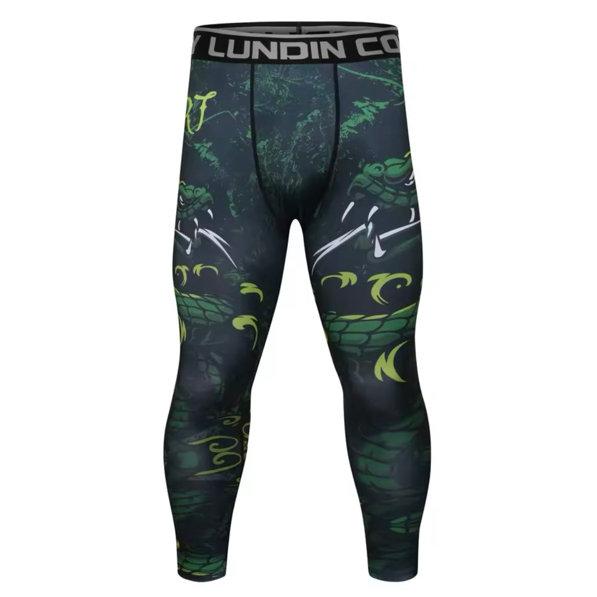 Snake Roller Premium BJJ No Gi / MMA Set. Rash Guard, Shorts & Spats