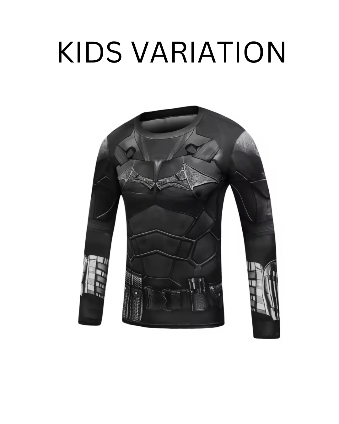 Batman Premium BJJ / MMA Rash Guard - LONG & SHORT SLEEVE VARIATIONS