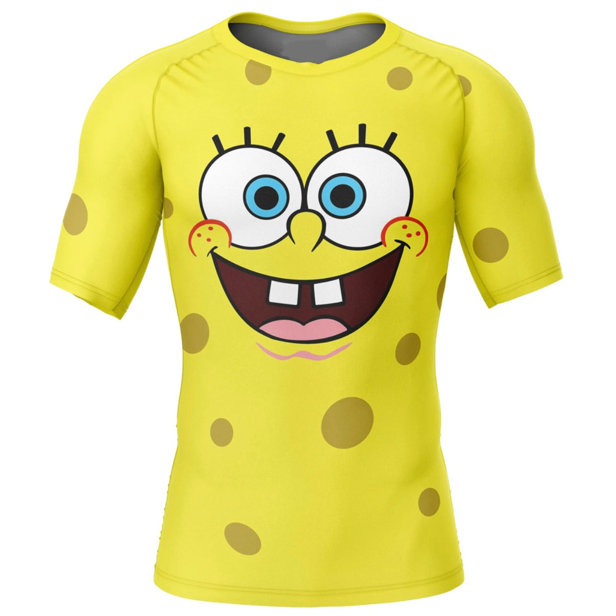 Spongebob Square Pants Premium Rash Guard - LONG OR SHORT SLEEVE