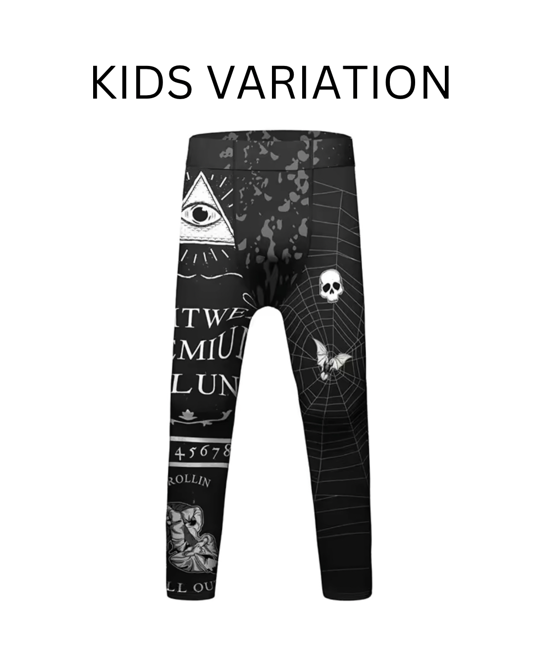 Ouija Premium BJJ No Gi / MMA Set. Rash Guard, Shorts & Spats