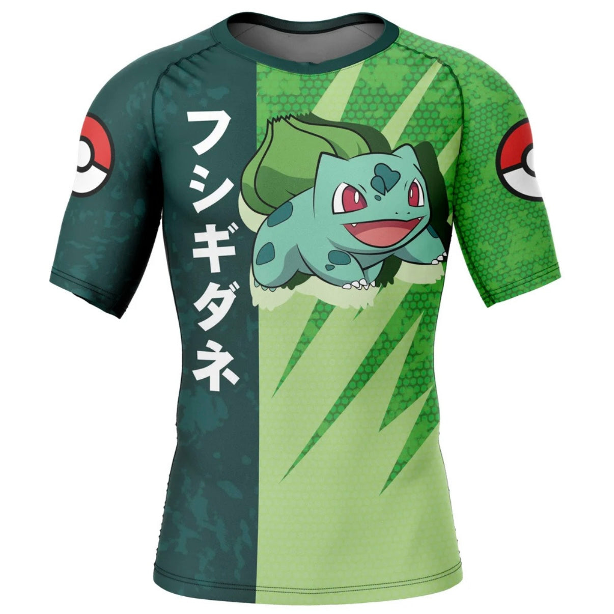 Pokemon Bulbasaur Premium Short Sleeve Rash Guard