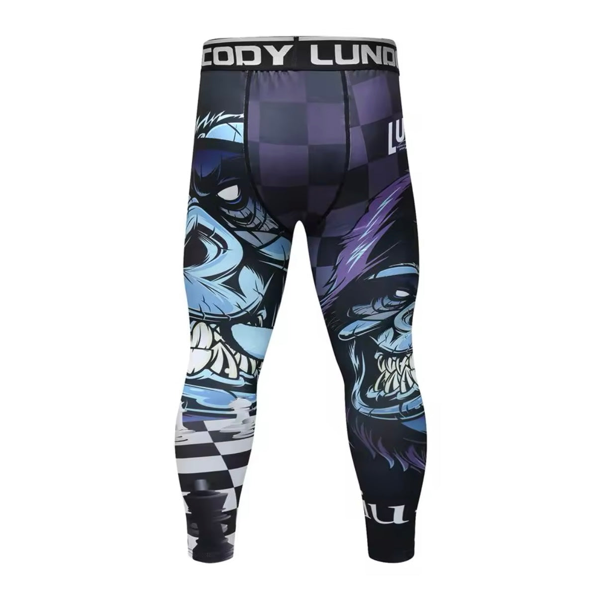 Gorilla Chess Premium BJJ No Gi / MMA Set. Rash Guard, Shorts & Spats