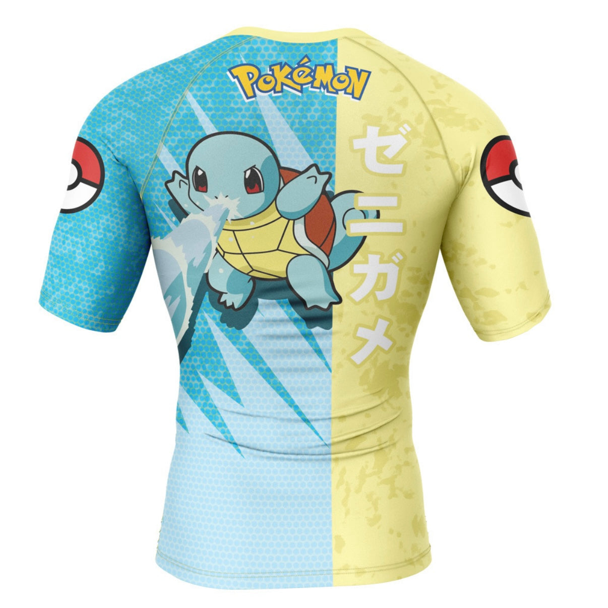 Pokemon Squirtle Premium Short Sleeve Rash Guard