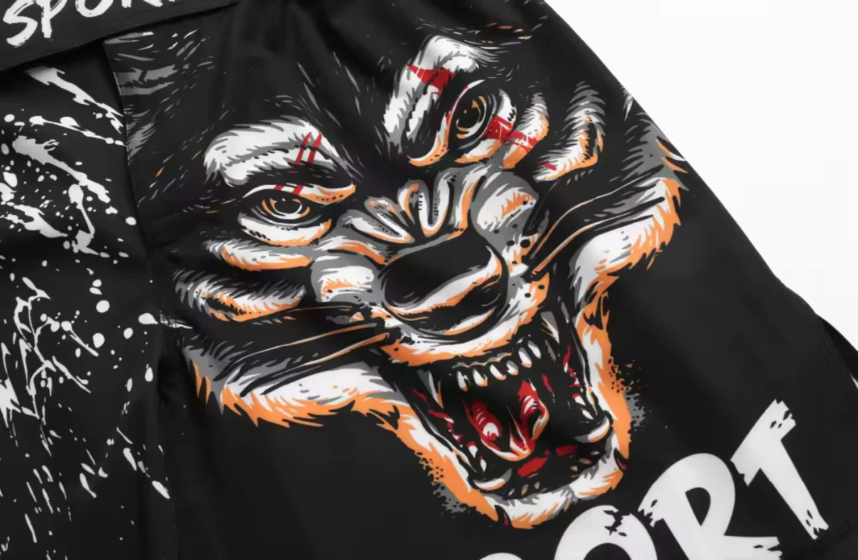 Wolf Premium BJJ No Gi Grappling Shorts