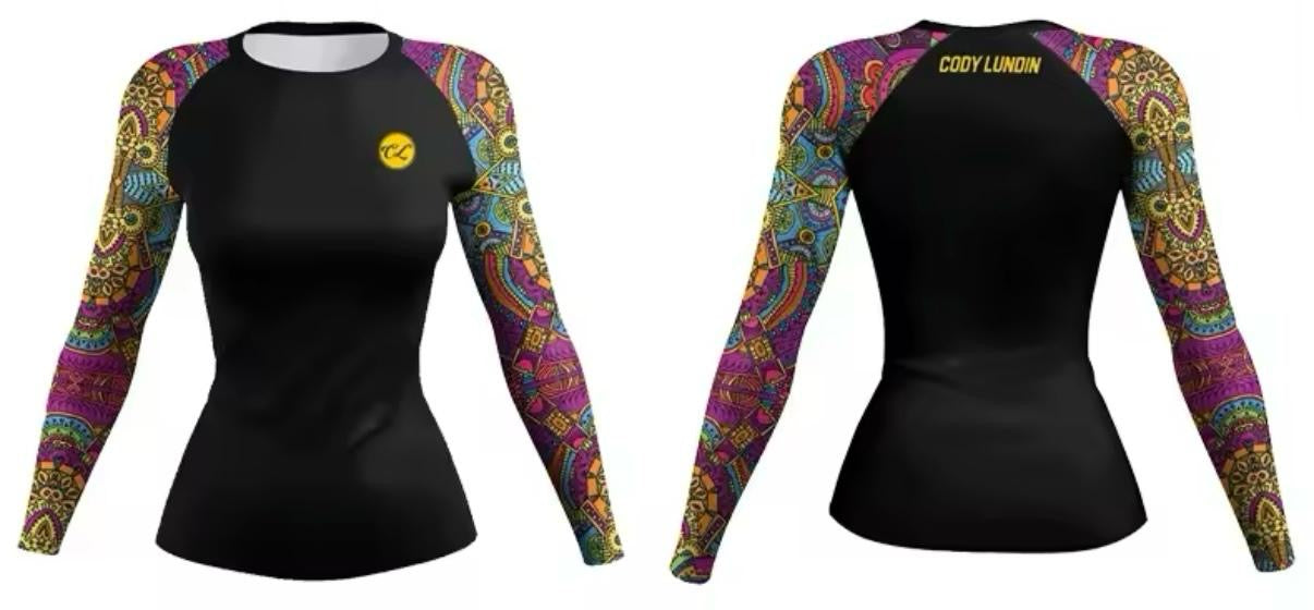 Women’s Aztec Premium BJJ / MMA Rash Guard