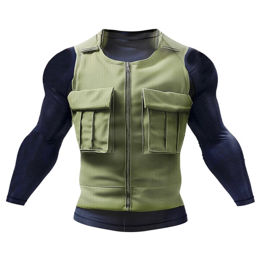 Kakashi Hatake Premium Long Sleeve Rash Guard