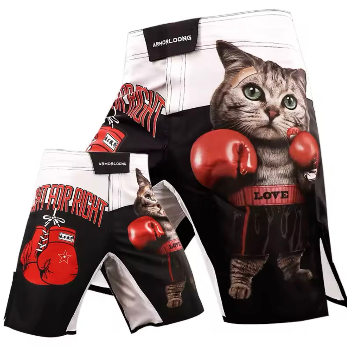 Fighting Cat Premium MMA Shorts