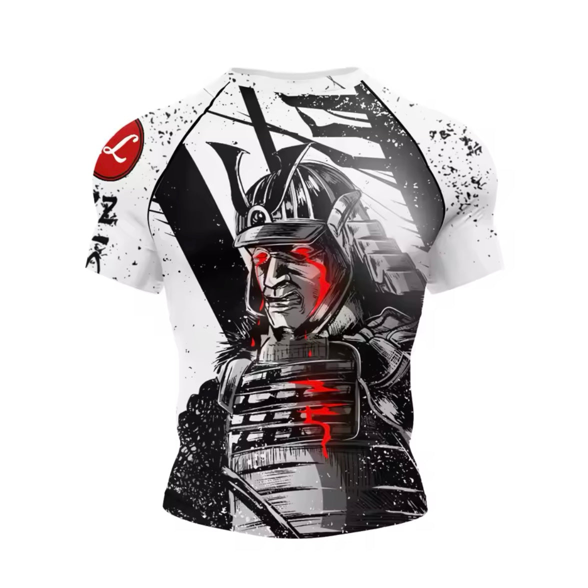 Samurai Warrior Premium BJJ No Gi / MMA Set. Rash Guard, Shorts & Spats
