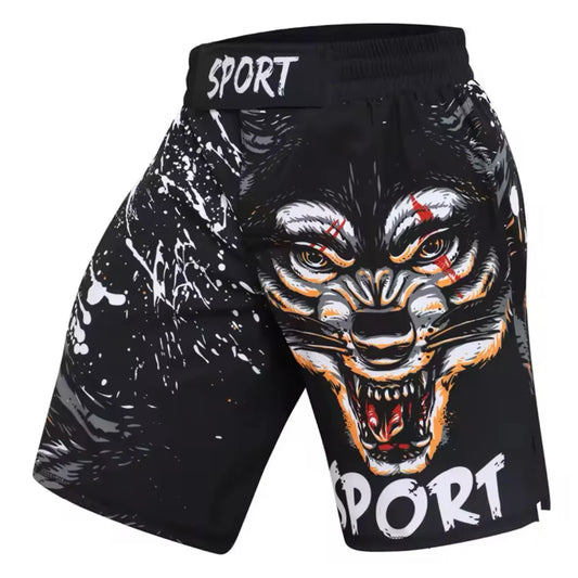 Wolf Premium BJJ No Gi Grappling Shorts