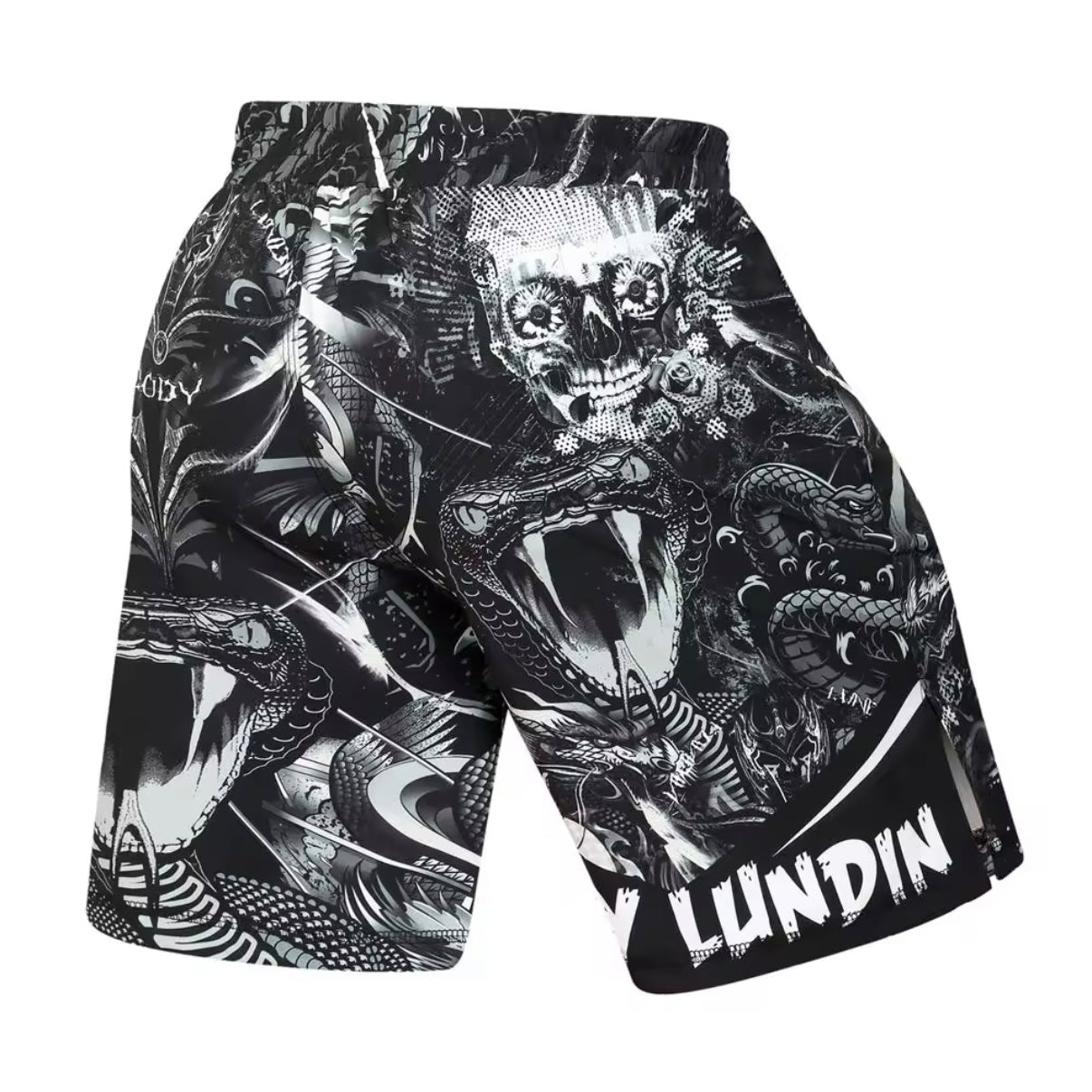Venom & Death Premium BJJ No Gi / MMA Set. Rash Guard, Shorts & Spats