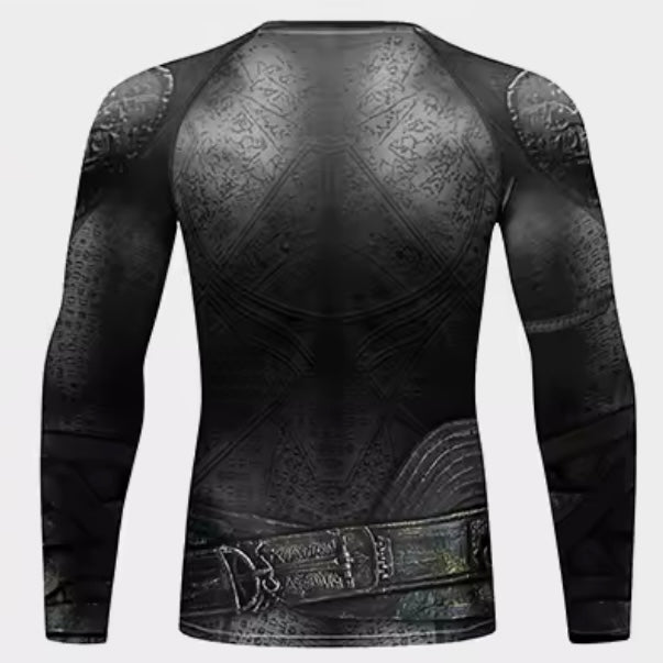 Black Flash Premium BJJ / MMA Rash Guard - LONG & SHORT SLEEVE VARIATIONS