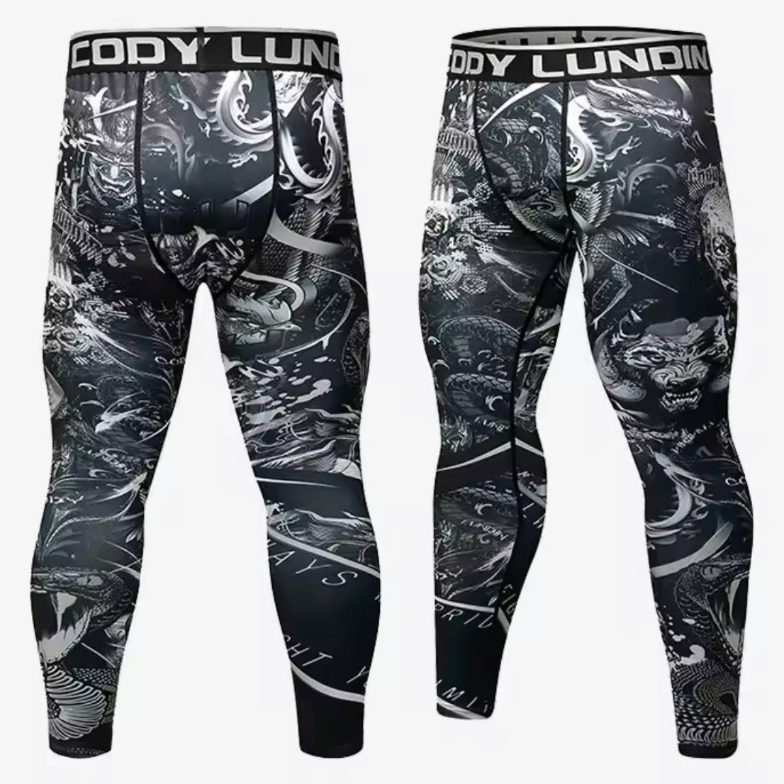 Venom & Death Premium BJJ No Gi / MMA Set. Rash Guard, Shorts & Spats