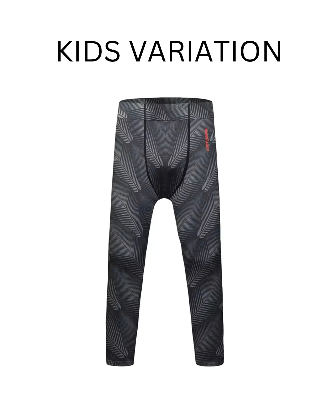 Dark Premium Compression Spats for BJJ, MMA, Wrestling, CrossFit, Yoga, Running, Cycling, and More