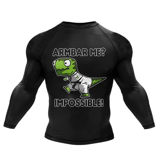 T Tex Armbar Premium BJJ / MMA Rash Guard - LONG OR SHORT SLEEVE