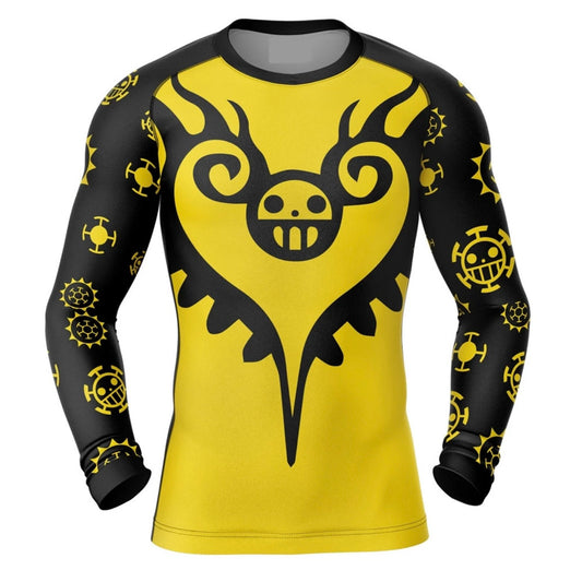 One Piece Trafalgar Law Premium Rash Guard - LONG OR SHORT SLEEVE