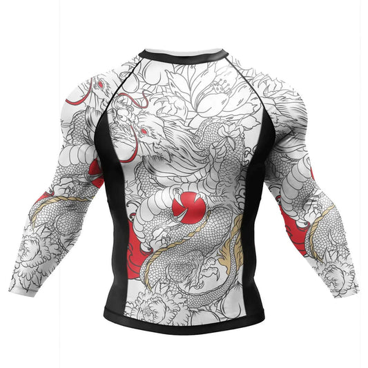 Dragon Roller Premium BJJ / MMA Rash Guard - LONG & SHORT SLEEVE VARIATIONS