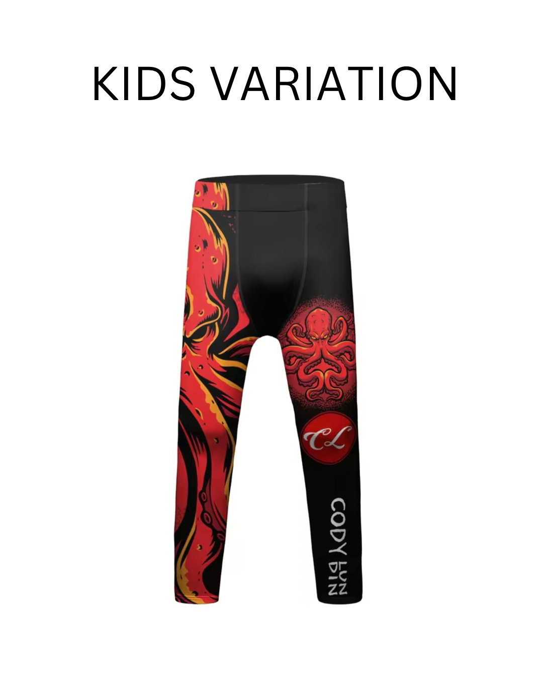 Octopus Premium BJJ No Gi / MMA Set. Rash Guard, Shorts & Spats