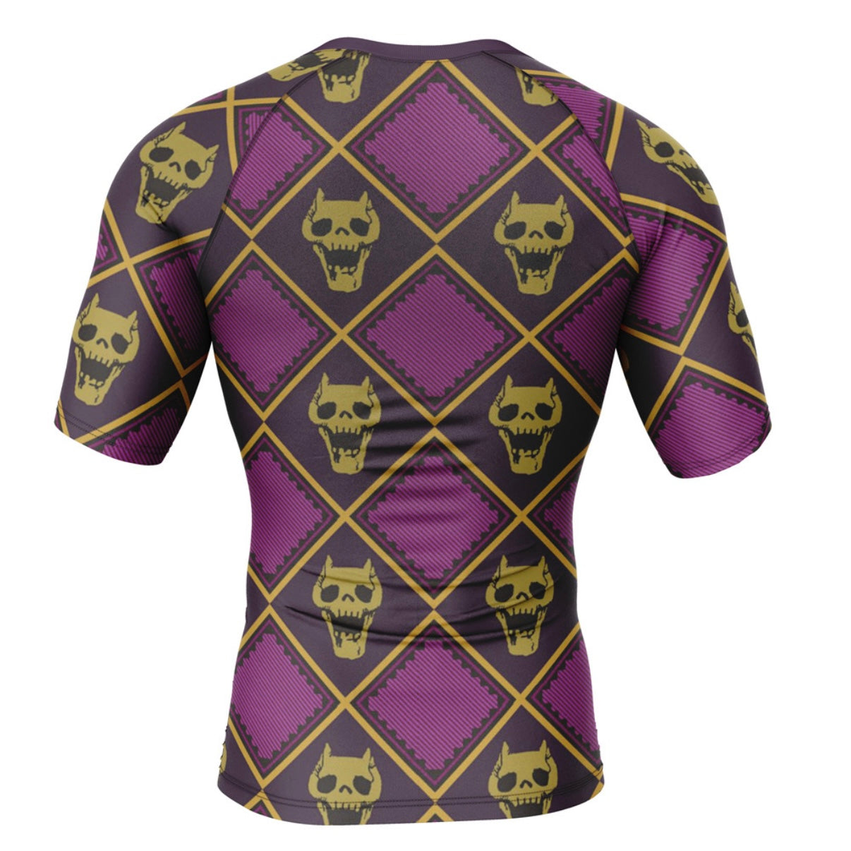 Jojo’s Bizarre Adventure 'Killer Queen Print' Premium Short Sleeve Rash Guard