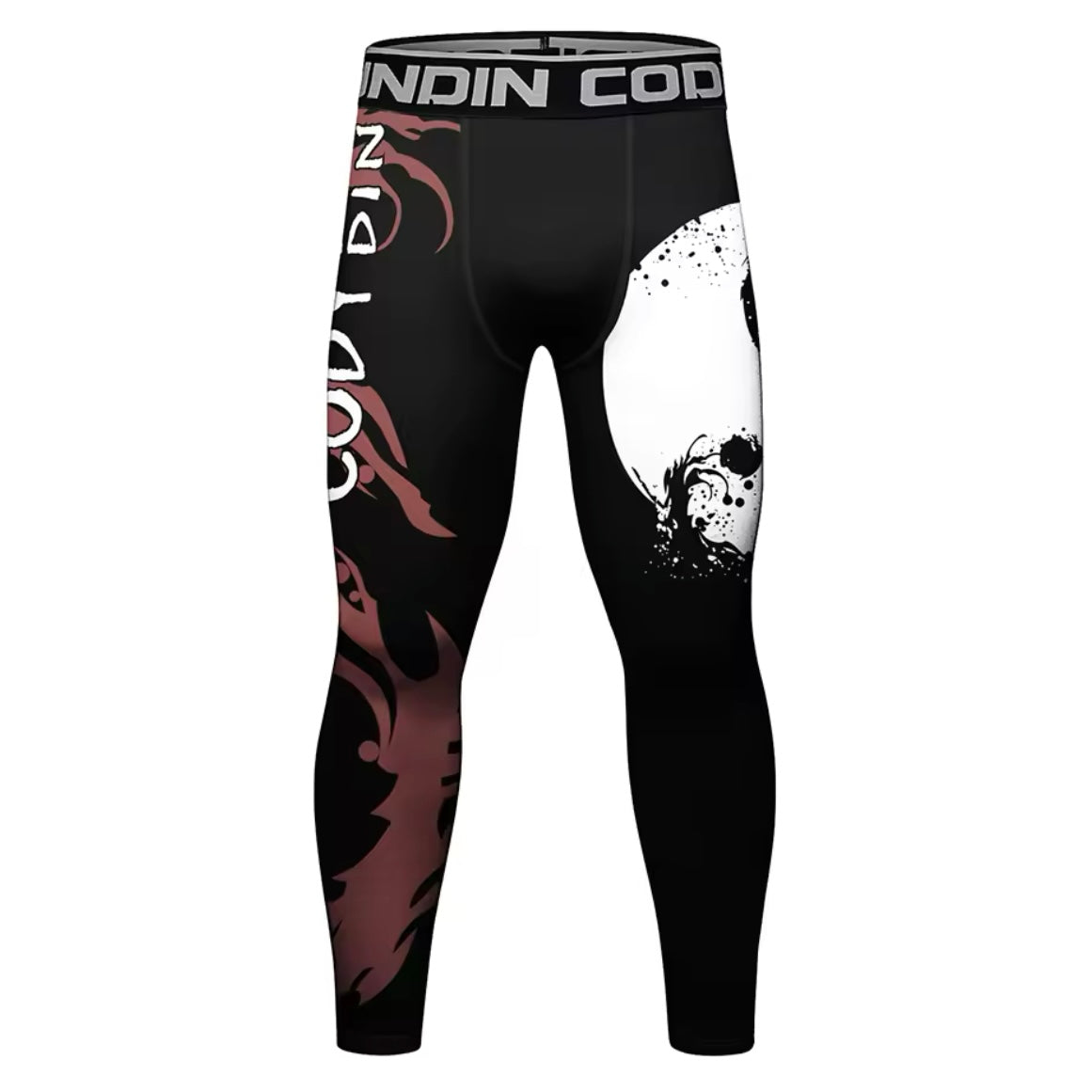 Yin Yang Premium BJJ No Gi / MMA Set. Rash Guard, Shorts & Spats