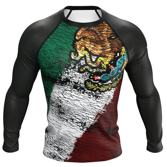 Mexico (México) Premium Rash Guard - LONG OR SHORT SLEEVE