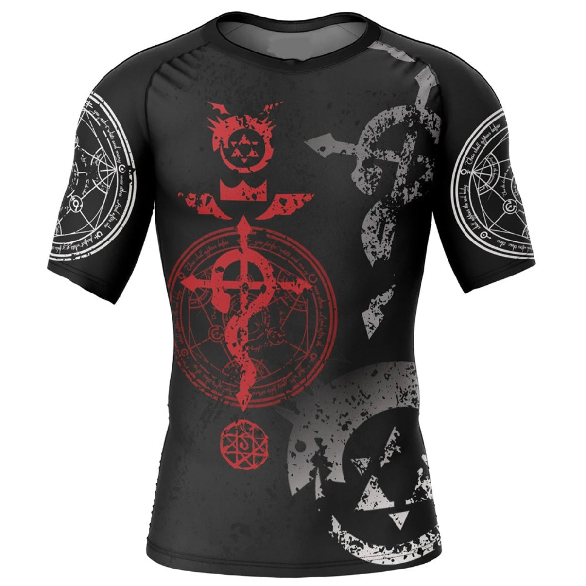 Fullmetal Alchemist Transmutation Circle Premium Rash Guard - LONG OR SHORT SLEEVE