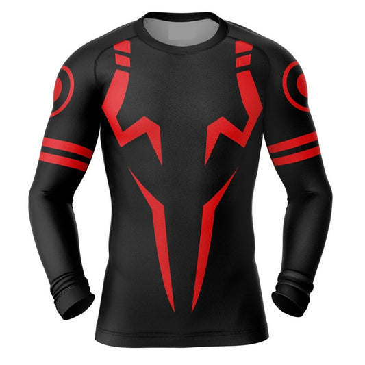 Jujutsu Kaisen Sukuna Premium Rash Guard - LONG OR SHORT SLEEVE