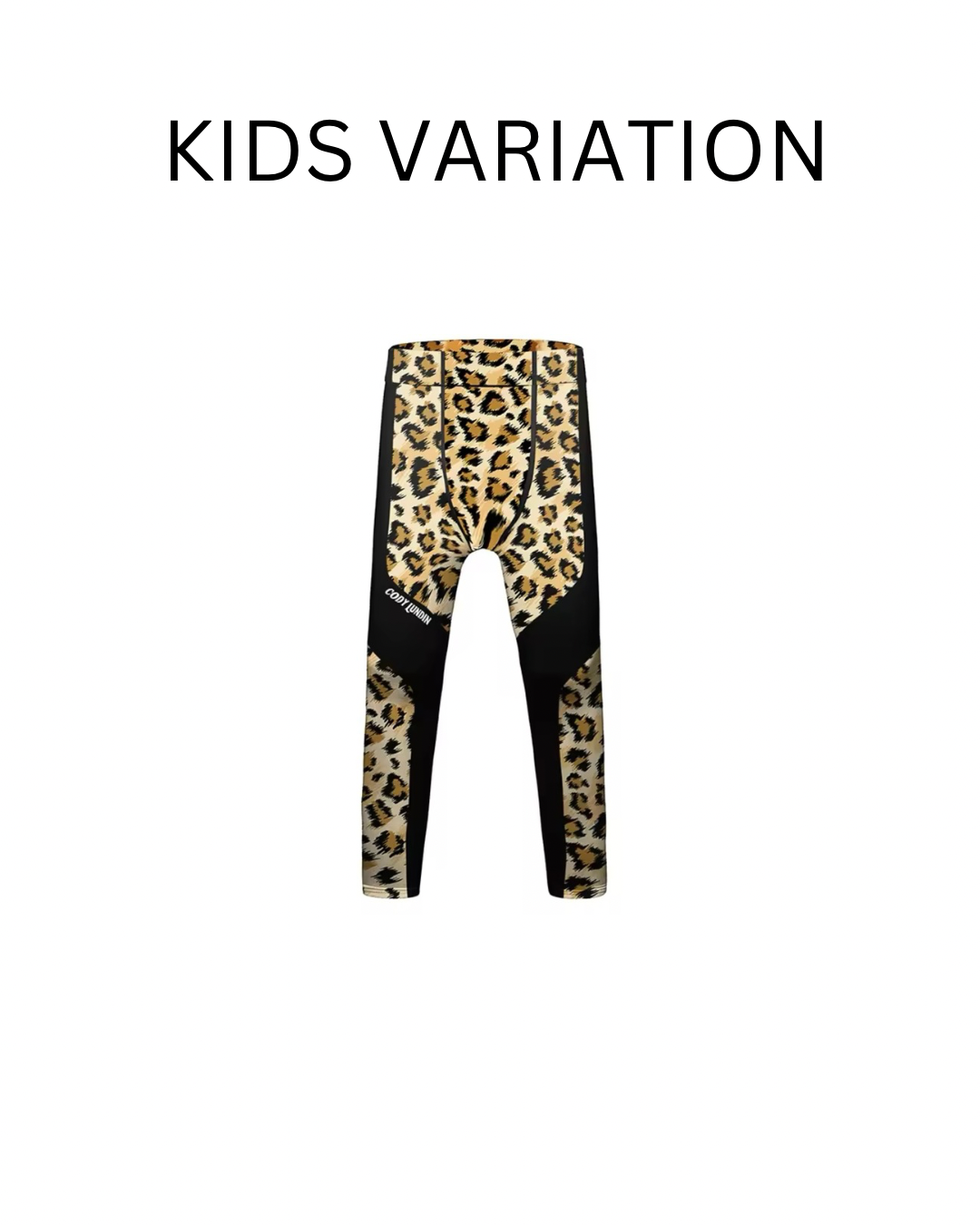 Leopard Premium BJJ No Gi / MMA Set. Rash Guard, Shorts & Spats