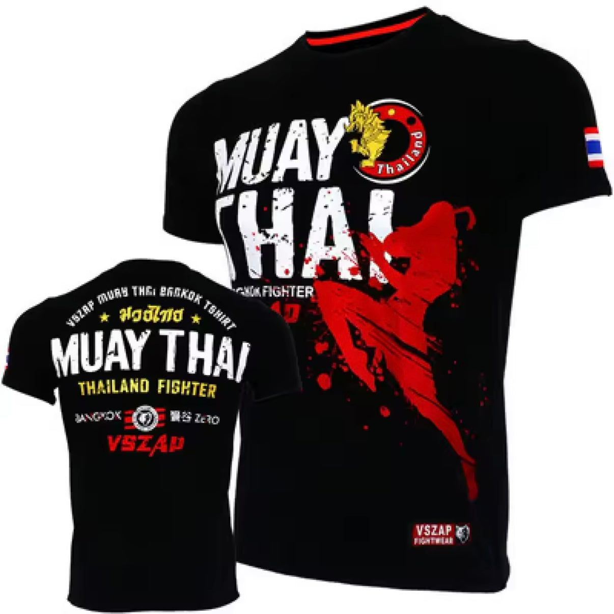 Muay Thai Bangkok Fighter Premium T-Shirt