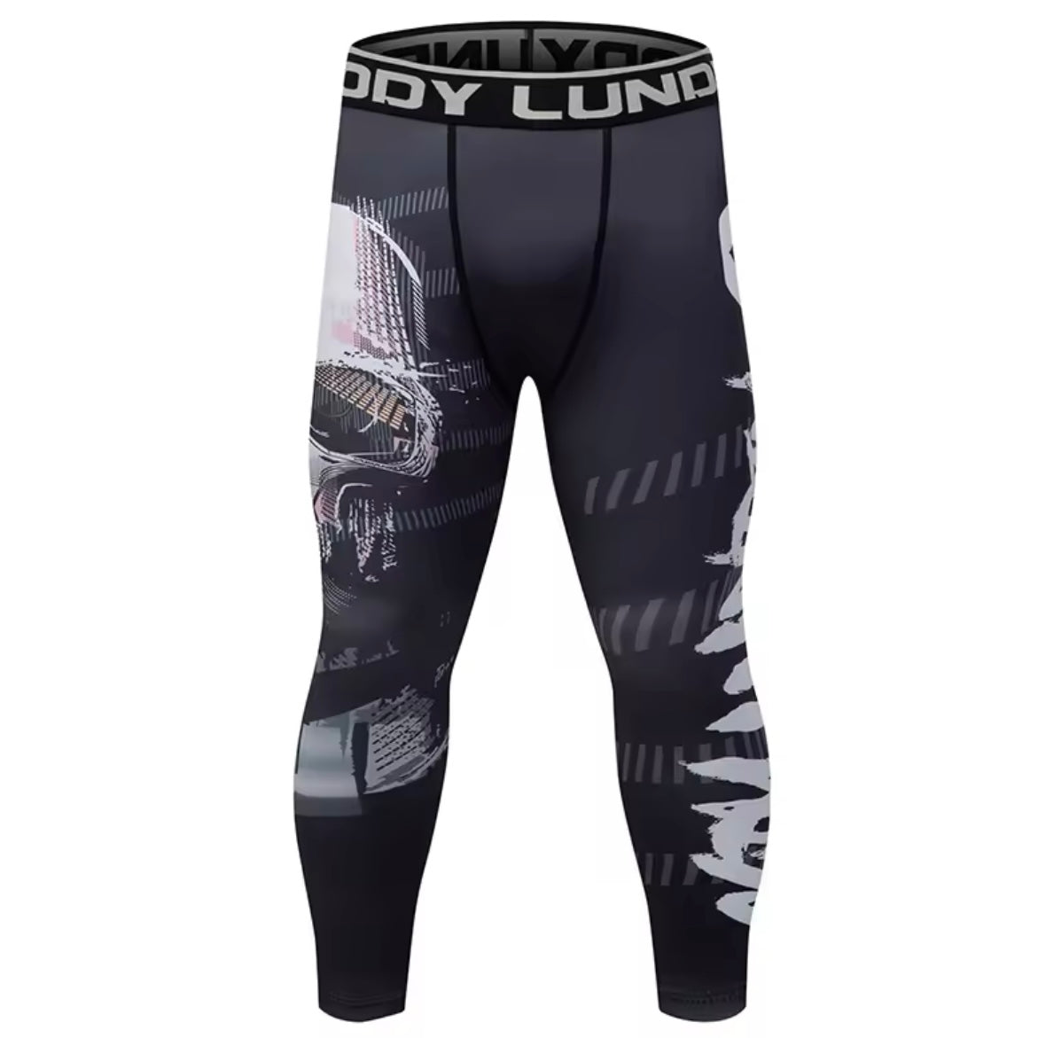 Skull Premium BJJ No Gi / MMA Set. Rash Guard, Shorts & Spats