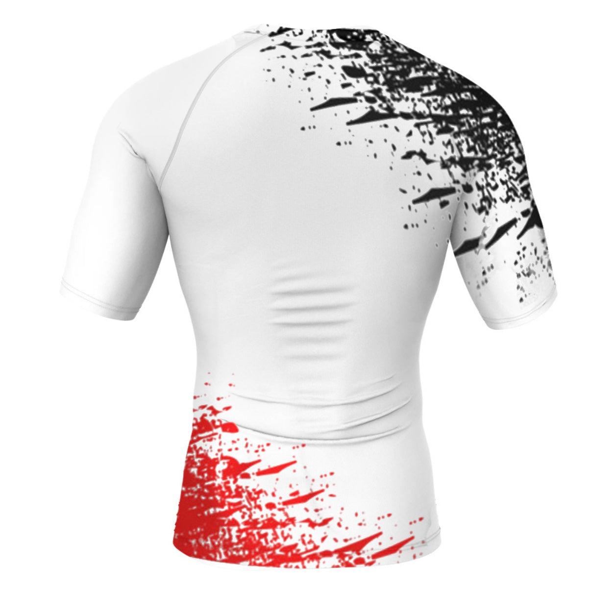 The Witcher White Short Sleeve Rash Guard