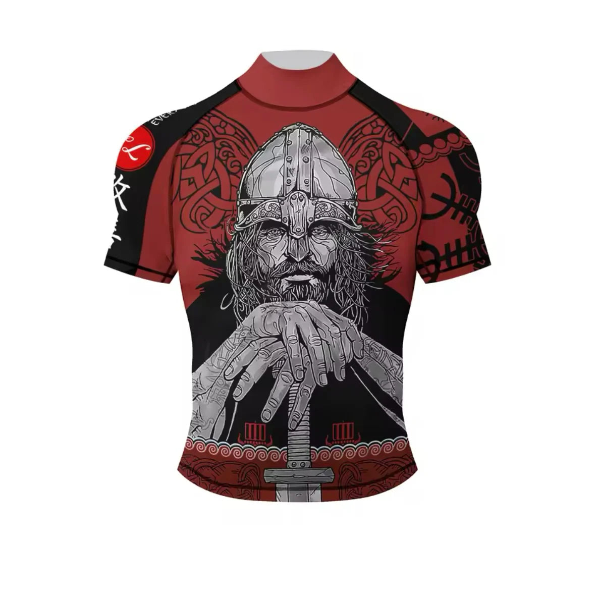 Viking Premium BJJ / MMA High Neck Rash Guard - LONG & SHORT SLEEVE VARIATIONS