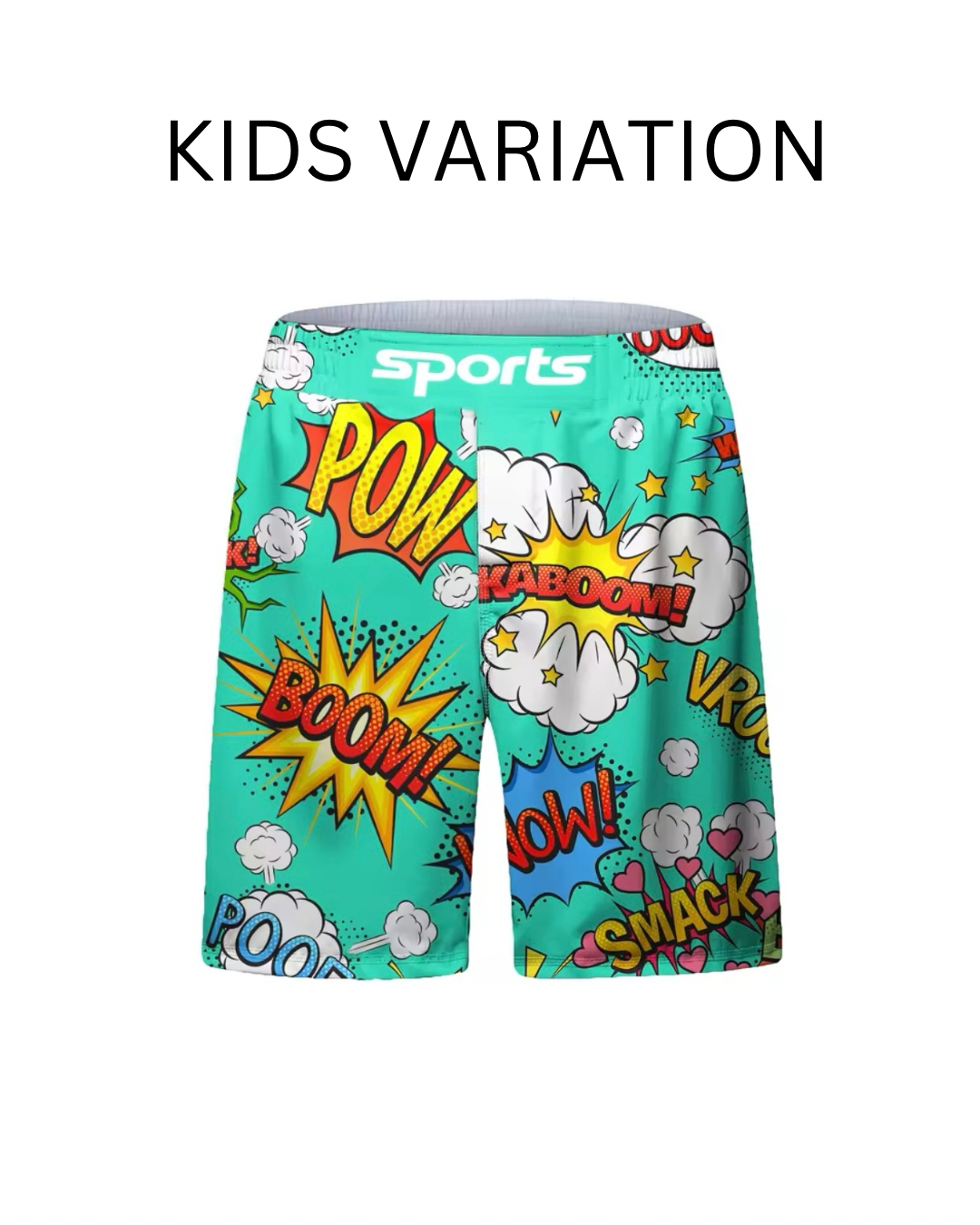 Comic Premium BJJ No Gi / MMA Set. Rash Guard, Shorts & Spats