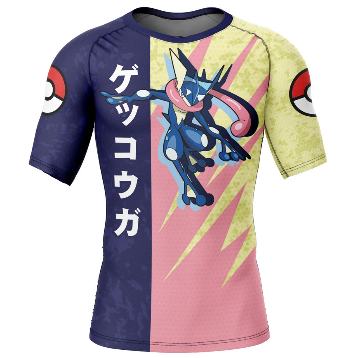 Pokemon Greninja Premium Short Sleeve Rash Guard