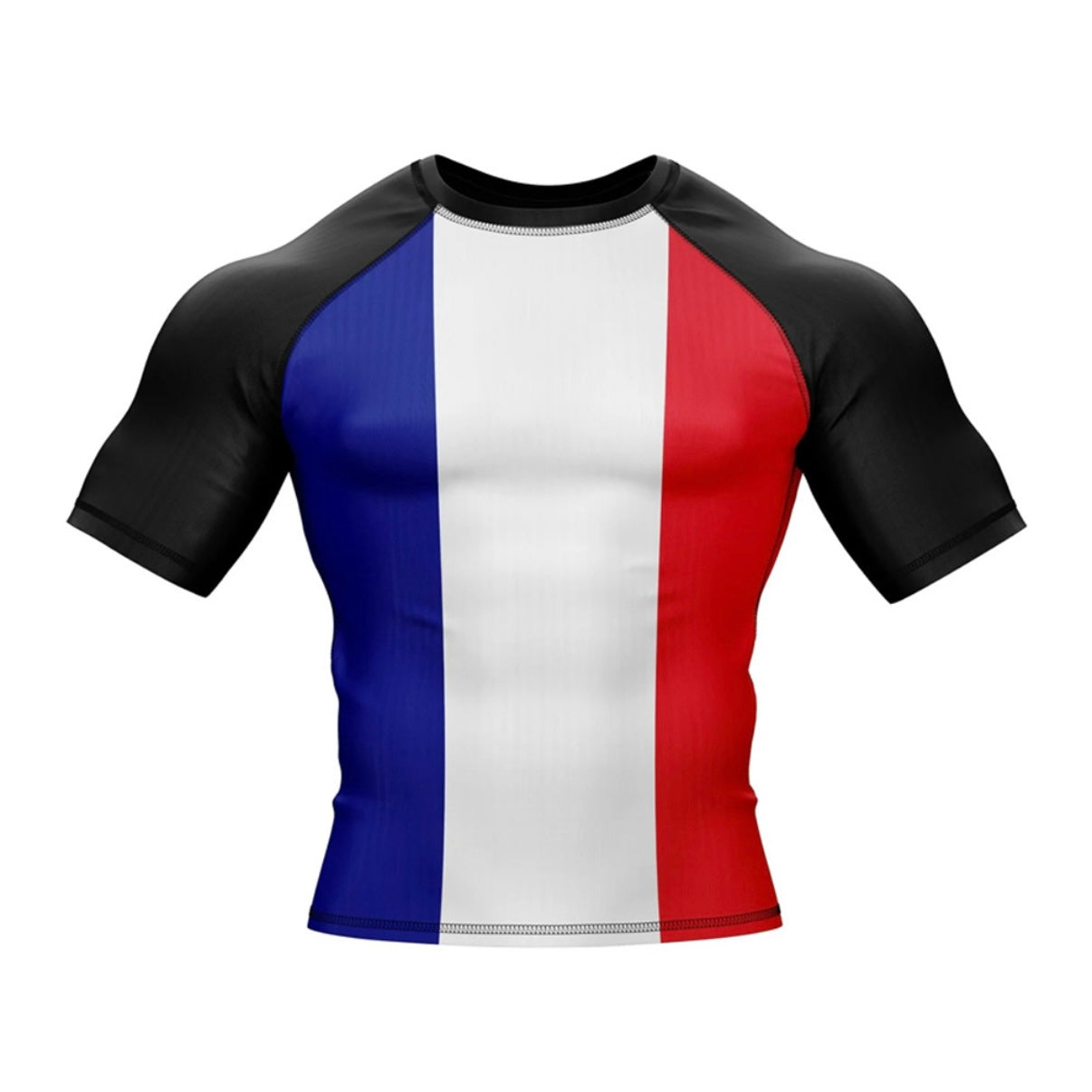 France Premium Rash Guard - LONG OR SHORT SLEEVE