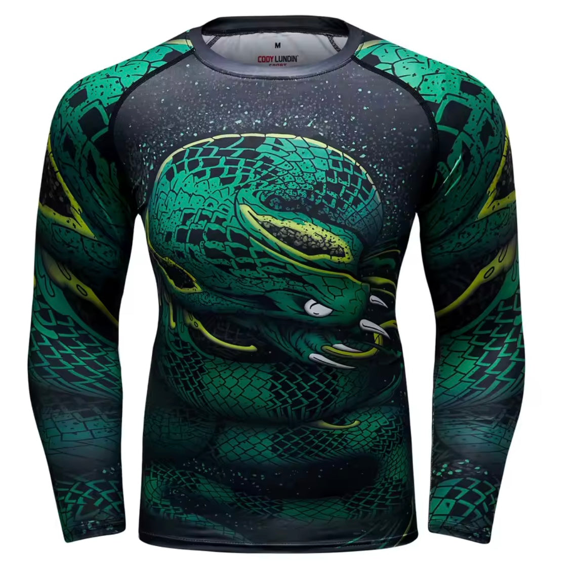 Snake Premium BJJ No Gi / MMA Set. Rash Guard, Shorts & Spats