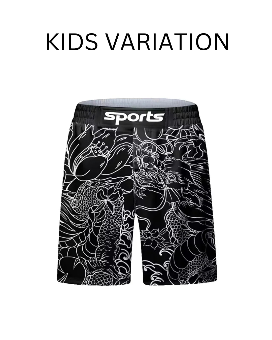Dragon Premium BJJ No Gi / MMA Grappling Shorts