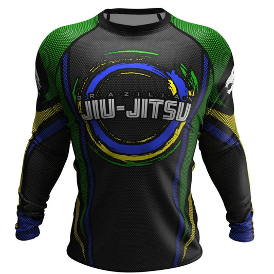 Brazilian Jiu Jitsu Premium Long Sleeve Rash Guard