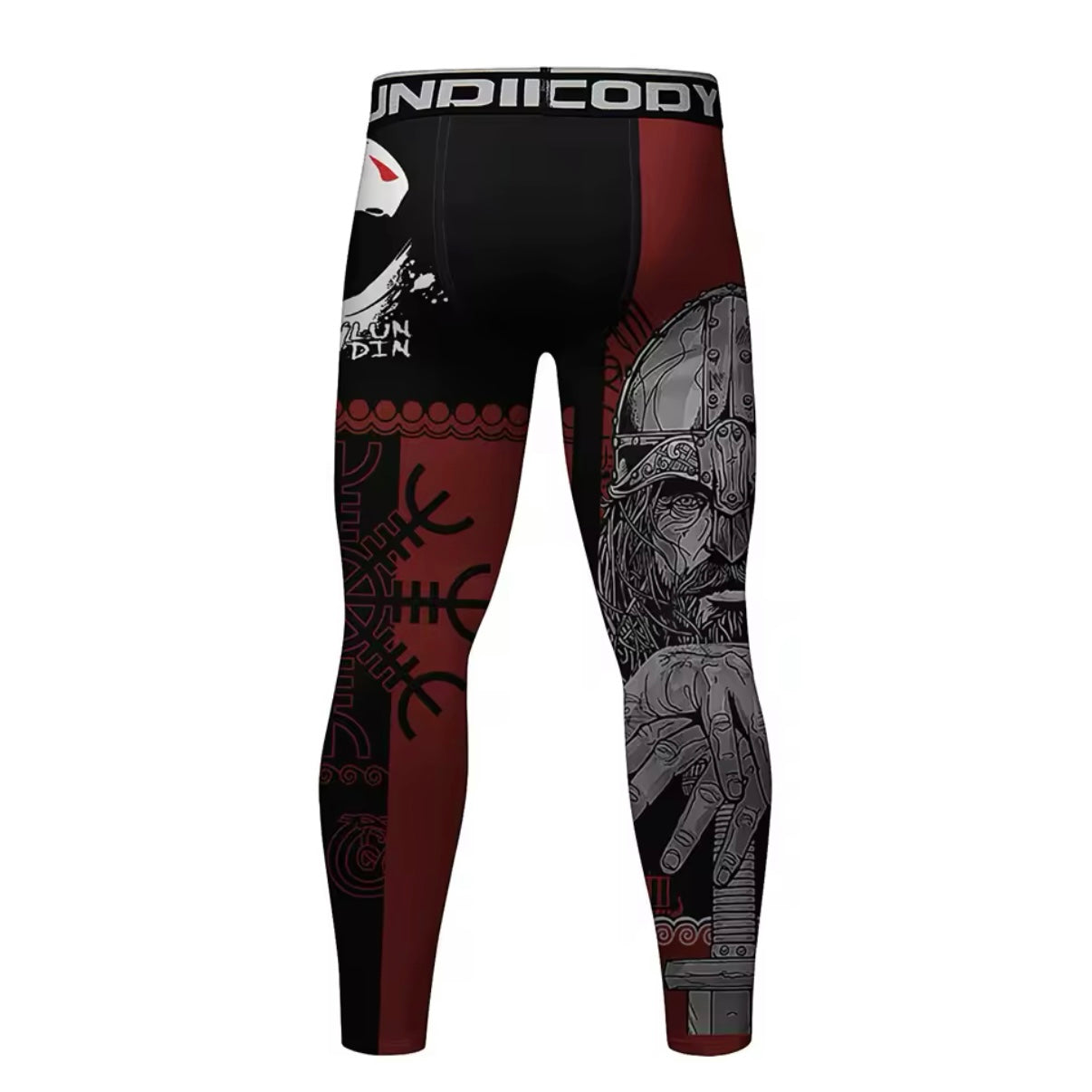 Viking Premium High Neck BJJ No Gi / MMA Set. Rash Guard, Shorts & Spats