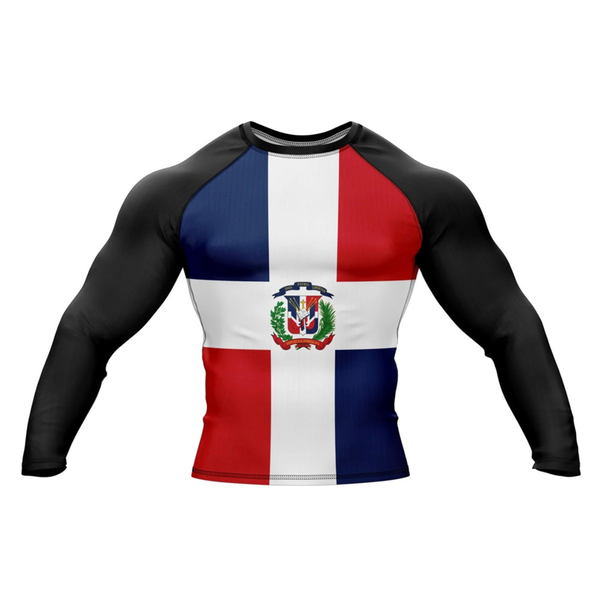 Dominican Republic Premium Rash Guard - LONG OR SHORT SLEEVE