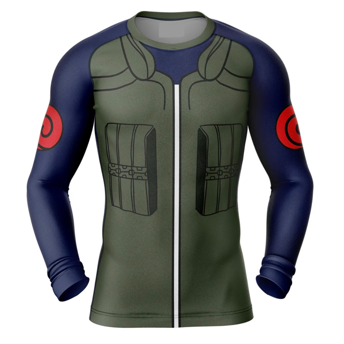 Naruto Kakashi Premium Rash Guard - LONG OR SHORT SLEEVE