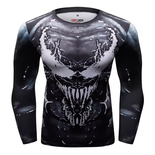 Venom Premium BJJ / MMA Rash Guard - LONG & SHORT SLEEVE VARIATIONS