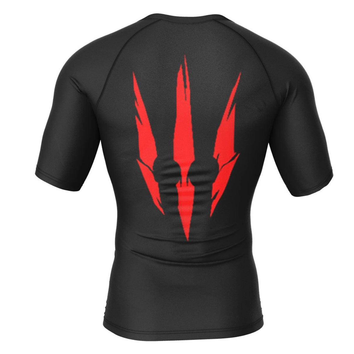 The Witcher Wolf Premium Short Sleeve Rash Guard