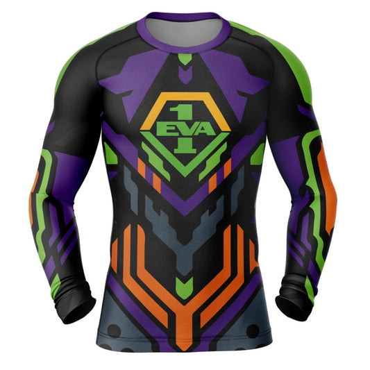 Evangelion Eva 01 Premium Rash Guard - LONG OR SHORT SLEEVE