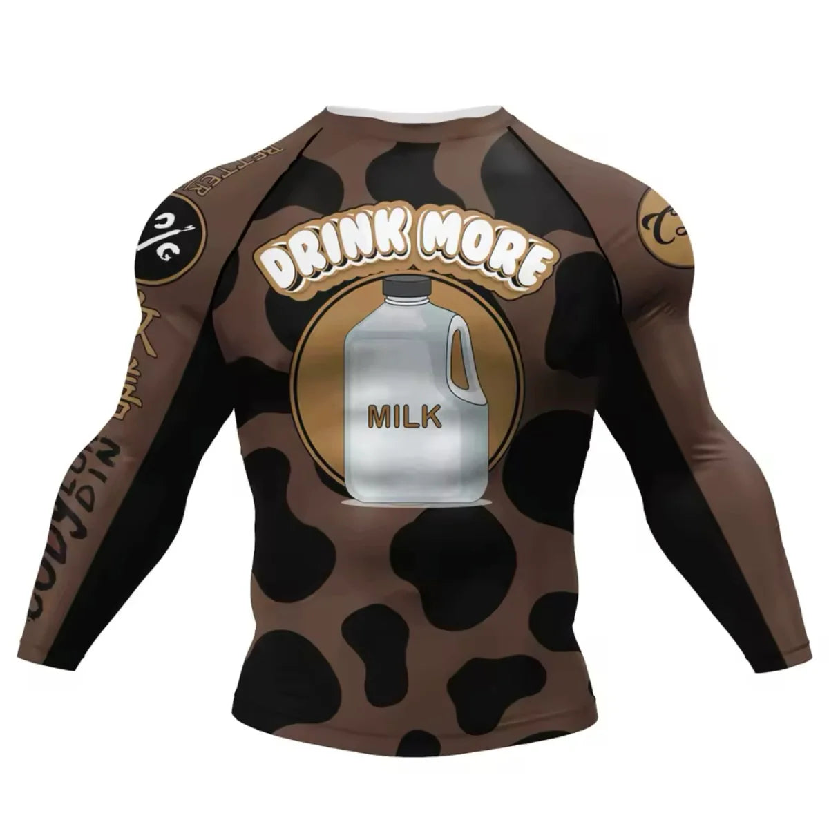 Milk Premium BJJ / MMA Rash Guard - LONG & SHORT SLEEVE VARIATIONS