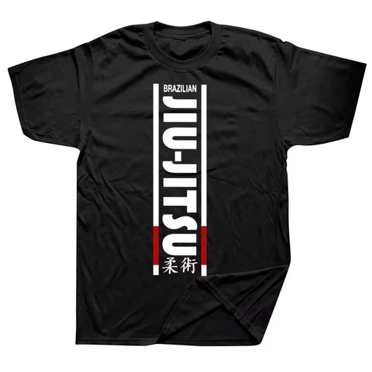 Black Brazilian Jiu Jitsu T-Shirt