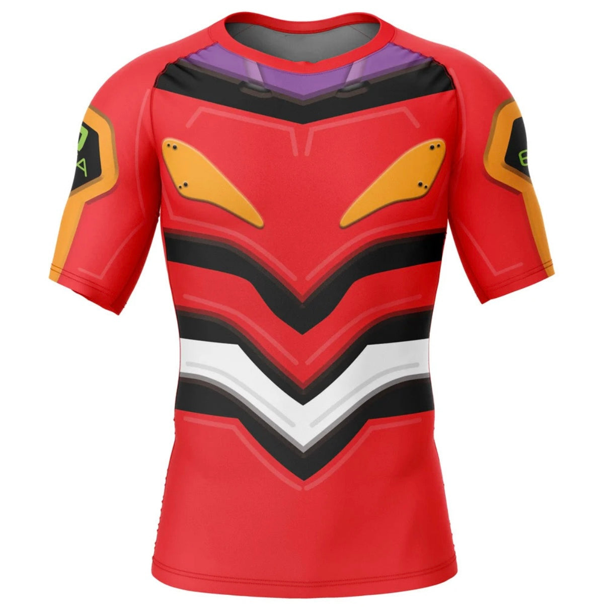 Evangelion Eva-02 Neon Genesis Premium Rash Guard - LONG OR SHORT SLEEVE