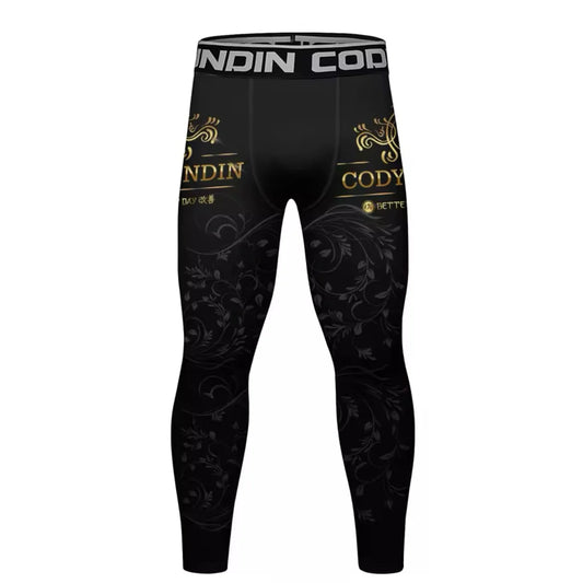 Black & Good Premium Compression Spats for BJJ, MMA, Wrestling, CrossFit, Yoga, Running, Cycling, and More