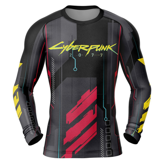 Cyberpunk 2077 Premium Rash Guard - LONG OR SHORT SLEEVE