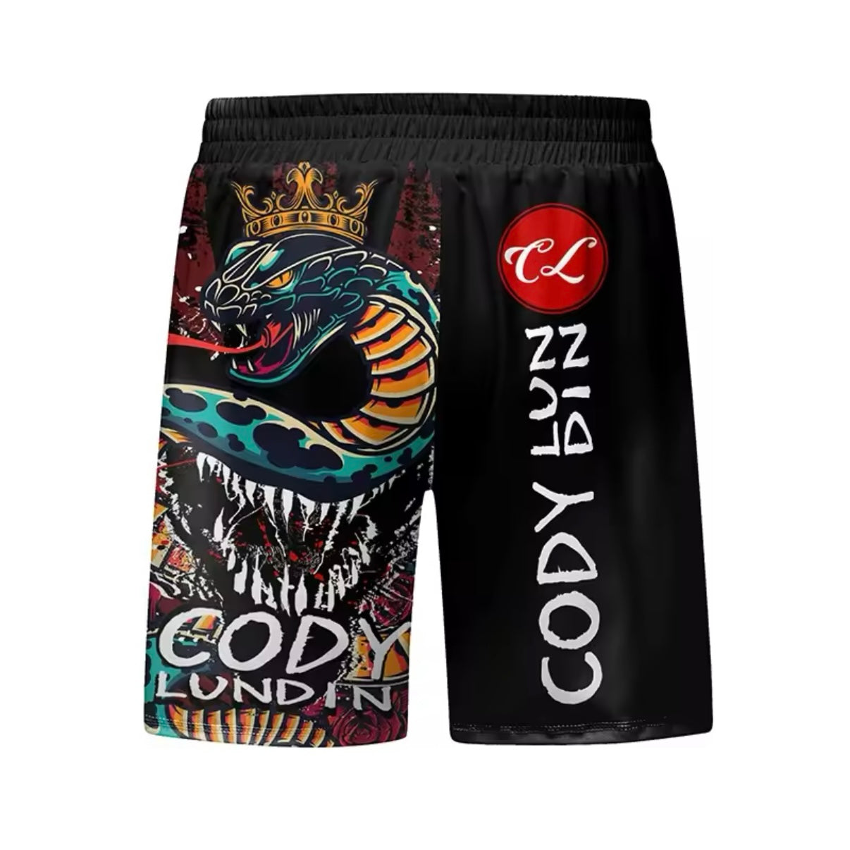 Snake King Premium BJJ No Gi / MMA Set. Rash Guard, Shorts & Spats