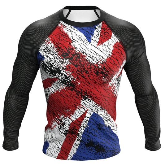 United Kingdom (Great Britain) Premium Rash Guard - LONG OR SHORT SLEEVE